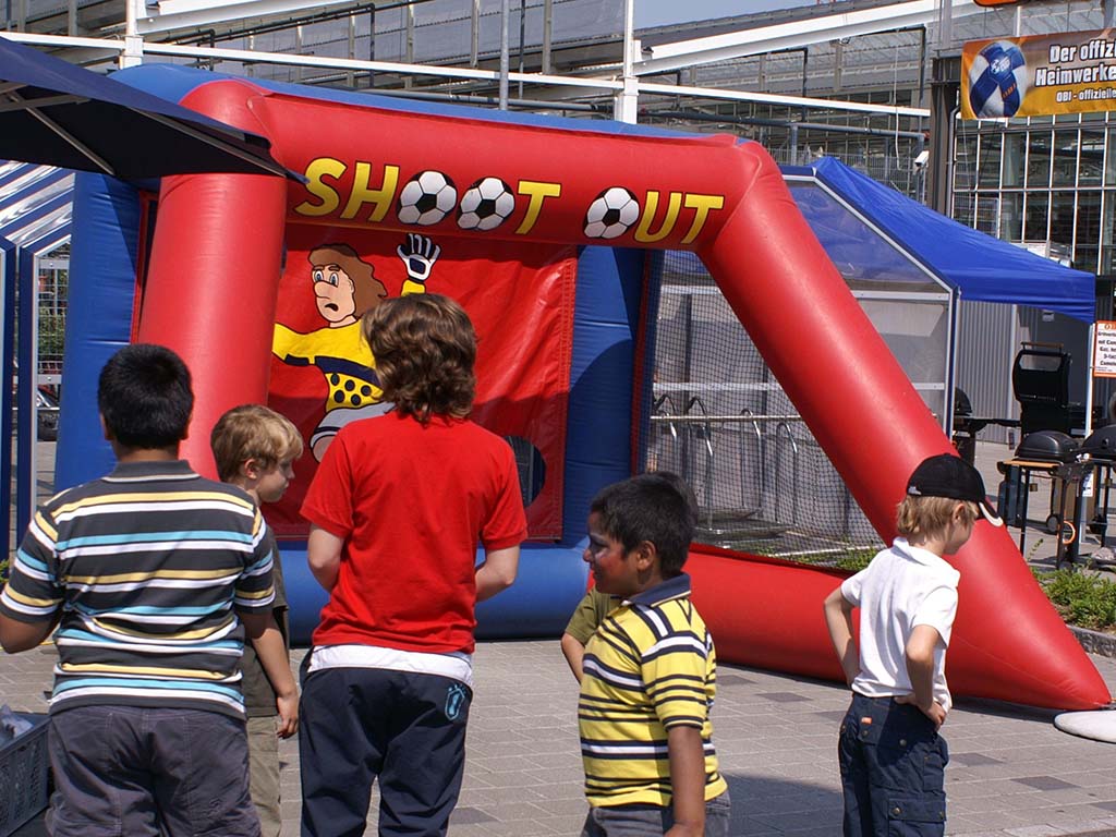 Fussballwand mieten