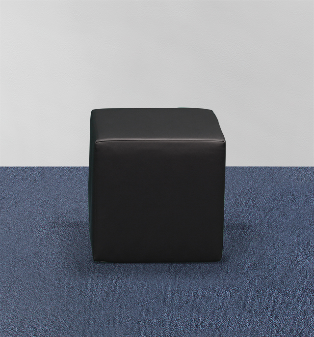 Lounge Sitzwürfel Schwarz