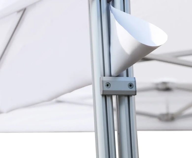 Regenrinne 6,2m, weiss